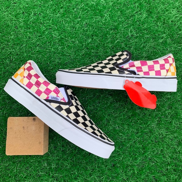Vans Checkerboard Slip On Glitter - Picture 4 of 5